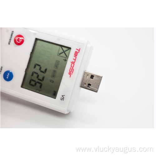 Logistics use software free temperature recorders